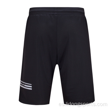 Unisex en blanco logo personalizado para hombres casuales cortos de gimnasio